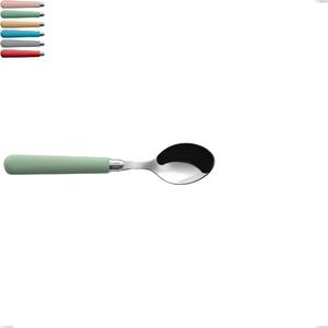 Cucchiaino frutta macarons, Acciaio inox 18.10 manici in acrilico inox lucido