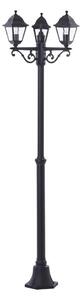 Brilliant - Lampada da esterno NISSIE 3xE27/60W/230V IP44 Nero