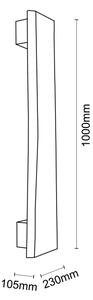 Brilliant - Applique a LED FEINGOLD LED/8,5W/230V pino