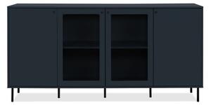 Credenza Caracas 51A con 4 ante e 4 ripiani colore navy blue