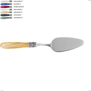 Pala torta mona lisa, Acciaio 18/10 AISI 304 Lucido manicatura acrilico perlato, lunghezza 272 mm