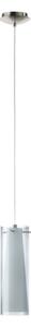 EGLO 90304 - Lampadario a sospensione PINTO NERO 1 x E27/60W fumé