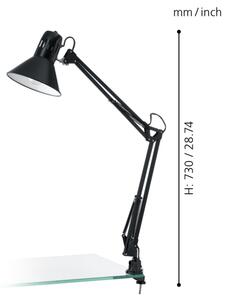 EGLO 90873 - Lampada da tavolo FIRMO 1xE27/40W