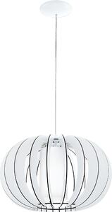 Eglo 95606 Stellato 2 lampada a sospensione E27 legno bianco