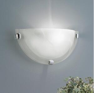 Eglo 7188 - Lampada da parete SALOME 1xE27/60W/230V in vetro alabastrino