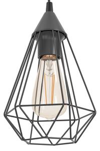 Eglo 94187 - Lampadario a sospensione con cavo TARBES 1xE27/60W/230V