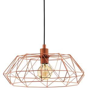 Eglo 49488 - Lampadario CARLTON 2 1xE27/60W/230V