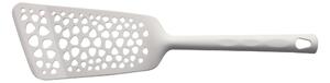 Pinza Multiuso in Nylon 34 cm resistente fino a 210 gradi colore grigio perla adatta alle superfici antiaderenti