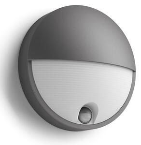 Philips 16456/93/16 - Lampada LED da esterno con sensore CAPRICORN LED/6W IP44