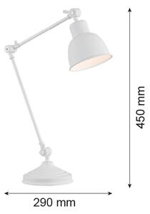 Argon 3194 - Lampada da tavolo EUFRAT 1xE27/15W/230V