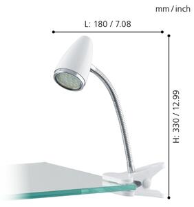 Eglo 94329 - Lampada LED con morsetto RICCIO 1xGU10-LED/3W/230V
