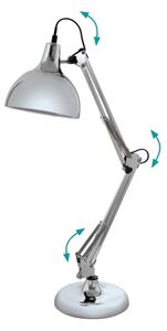 Eglo 94702 - Lampada da tavolo BORGILLIO 1xE27/40W/230V