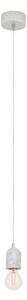 Eglo 95522 - Lampadario SILVARES 1xE27/60W/230V