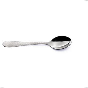 Cucchiaino caff� Segno Mediterraneo, Acciaio 18/10 (aisi 304) incisione laser, spessore 1.8 mm, lunghezza 137 mm