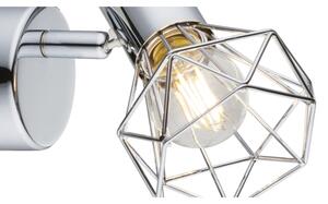 Globo 54802-1 - Faretto XARA I 1xE14/40W/230V cromo lucido