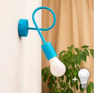 Applique OXFORD 1xE27/15W/230V blu