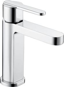 Rubinetto per lavabo - Rubinetto per bagno. Robot da cucina - Erogazione dell'acqua. Cartuccia in Vetroceramica. Dimensioni: 27D x 7B x 14H cm. Colore: nero opaco