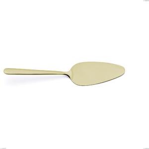 Pala torta Venice Tin Gold, Acciaio Inox 18-10 trattamento pvd oro, spessore 4 mm, lunghezza 247 mm