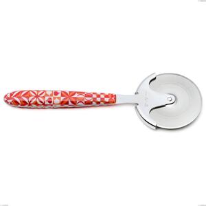Rotella tagliapizza vero circle, acciaio 18.0 nickel free, manicatura pbt sublimato acciaio lucido, lunghezza 20 mm