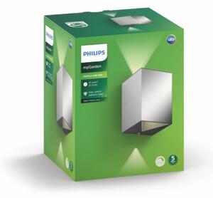 Philips 17358/47/P0 - Applique LED da esterno CISTUS 2xLED/4,5W/230V IP44