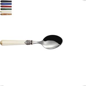 Cucchiaino frutta versailles, Acciaio 18/10 AISI 304 Lucido manicatura acrilico , lunghezza 178 mm