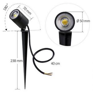 Lampada LED da esterno LED/7W/85-264V IP67
