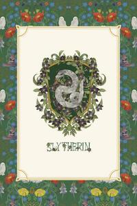 Stampa d'arte Harry Potter - Slytherin