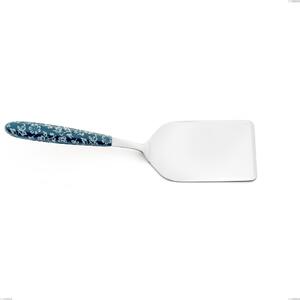 Pala lasagne vero flowers, acciaio 18.0 nickel free, manicatura pbt sublimato acciaio lucido, lunghezza 252 mm