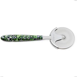 Rotella tagliapizza vero icon, acciaio 18.0 nickel free, manicatura pbt sublimato acciaio lucido, lunghezza 200 mm