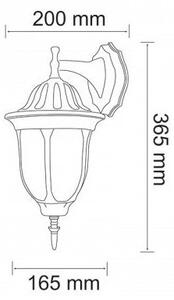 Applique da esterno FLORENCJA 1xE27/20W/230V IP43