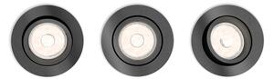 Philips 50393/99/PN - KIT 3x Lampada da incasso MYLIVING DONEGAL 1xGU10/5,5W/230V
