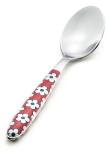 Cucchiaino caff� colorato 1 pezzo VERO MARGARITA Rosso 11 18/C