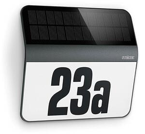 STEINEL 035730 - Numero civico solare LED XSolar LH-N LED/0,03W IP44