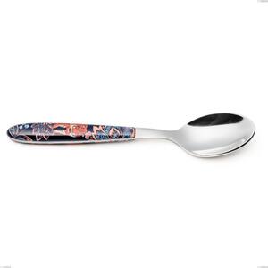 Cucchiaino caff� vero pechino, acciaio 18.0, manicatura pbt sublimato acciaio lucido, lunghezza 140 mm