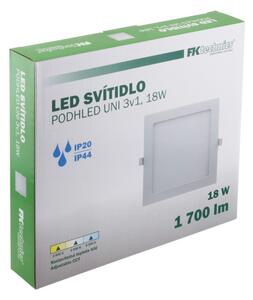 Lampada LED da incasso per bagni LED/18W/230V 3000/4000/6000K IP44