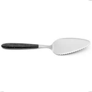 Pala torta vero wenge, acciaio 18.0 nickel free, manicatura pbt sublimato acciaio lucido, lunghezza 257 mm