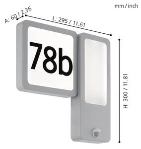 Eglo 97297 - Applique da esterno LED CHEIRA 2xLED/2,7W + LED/3,6W/230V IP44