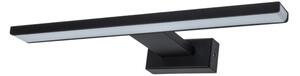 Applique da bagno LED SHINE/7W/230V 30 cm IP44 nero