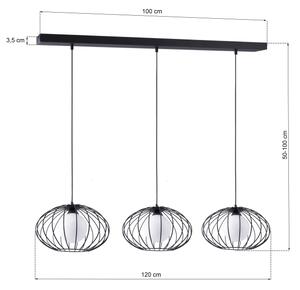 Lampadario su filo KRONOS 3xE14/40W/230V