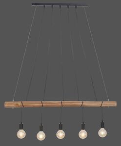 Leuchten Direkt 15515-18 - Lampadario a sospensione con filo DAMIAN 5xE27/60W/230V