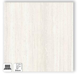 ABK WHITE SENSI ROMA ANTICATO 3D 120X120 - GRES PORCELLANATO EFFETTO TRAVERTINO BIANCO 3D