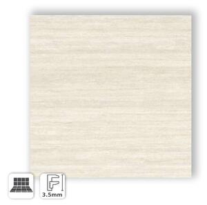 HADO TRAVERTINO BIANCO BOCC 49X98 - PIASTRELLA GRES SOTTILE 3 MM EFFETTO TRAVERTINO