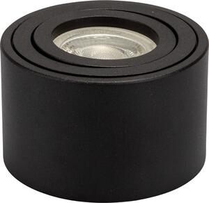 Faretto ultra sottile, orientabile Genius 60501 Rotondo, nero