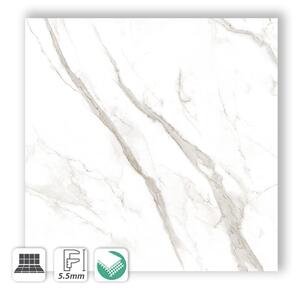 CALACATTA ORO VENATO LUCIDO I NATURALI 80X80 - GRES SOTTILE EFFETTO MARMO CALACATTA LUCIDO