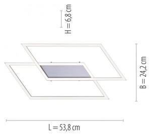 Paul Neuhaus 8192-55 - Lampadario a plafone LED dimmerabile INIGO 2xLED/12W/230V