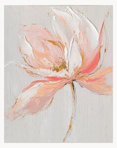 Quadro su tela dipinto a mano Silk Flower