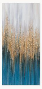 Quadro su tela dipinto a mano Dark Blue Art