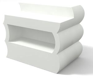 Bancone Clipper in poliestere 1450x880xh 1105 mm neutro