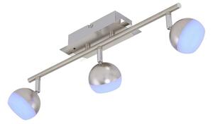 Briloner 2040-032 - Luce Spot a LED RGB dimmerabile 3xLED/3,3W/230V + Tc