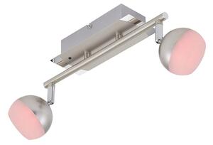 Briloner 2040-022 - Luce Spot a LED RGB dimmerabile 2xLED/3,3W/230V + T